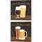 Suds by Veronique Charron 14" x 14" Canvas Wall Art (Set of 2)
